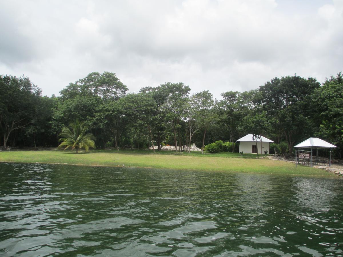 Maya Zac Peten Jungle Lodge 埃尔莱马特 外观 照片