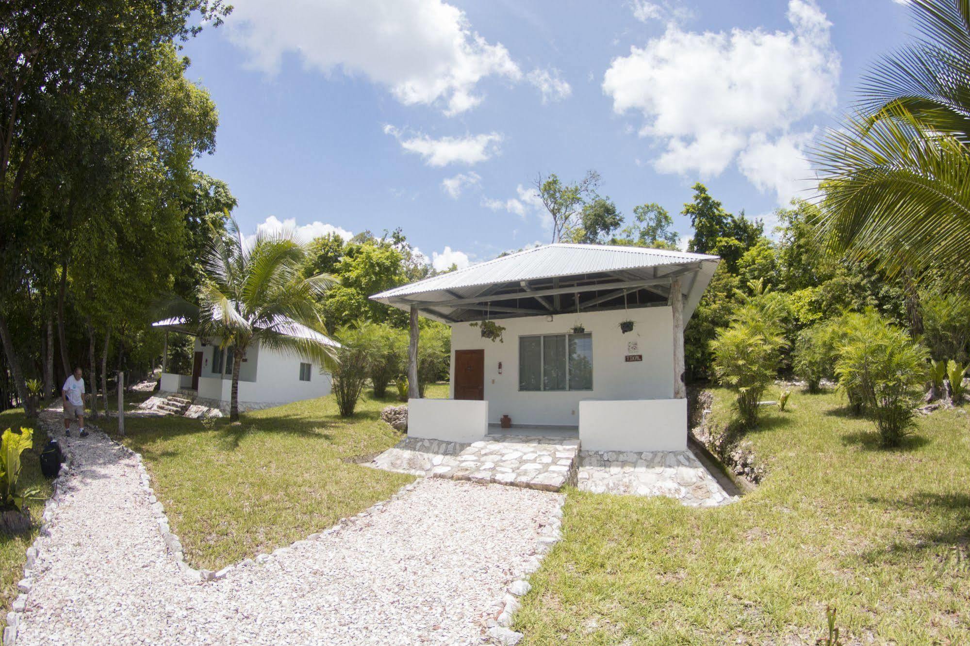 Maya Zac Peten Jungle Lodge 埃尔莱马特 外观 照片